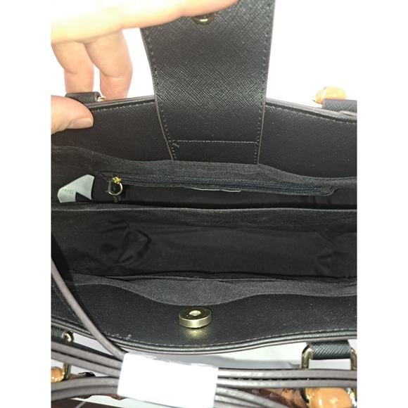 Liz Claiborne Melissa Shopper Black Retail $80 - Picture 6 of 11